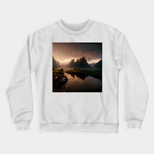 The road to Mordor #14 Crewneck Sweatshirt